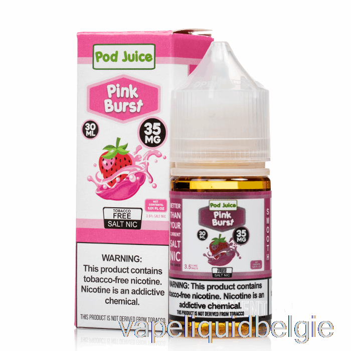 Vape Smaken Pink Burst - Peulensap - 30ml 35mg